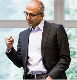 Microsoft CEO Satya Nadella 