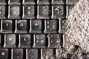 Dirty keyboard or dirty data - neither is a good idea.