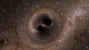 The collision of two black holes