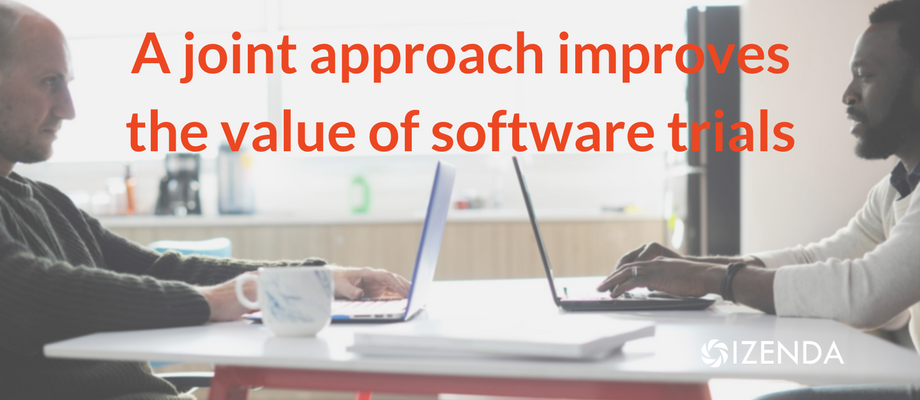 A joint approach improves the value of software trials