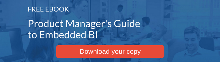 free ebook offer for the Product Manger's Guide to Embedded BI