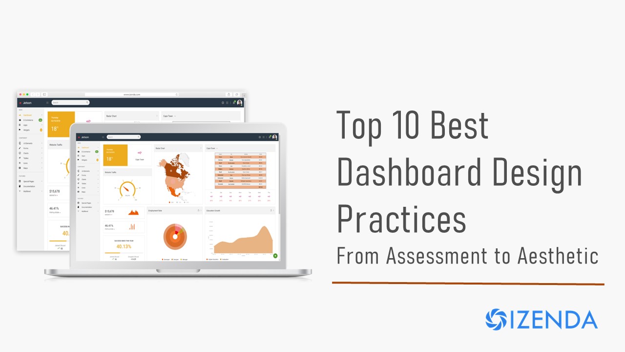 top ten best dashboard design practices