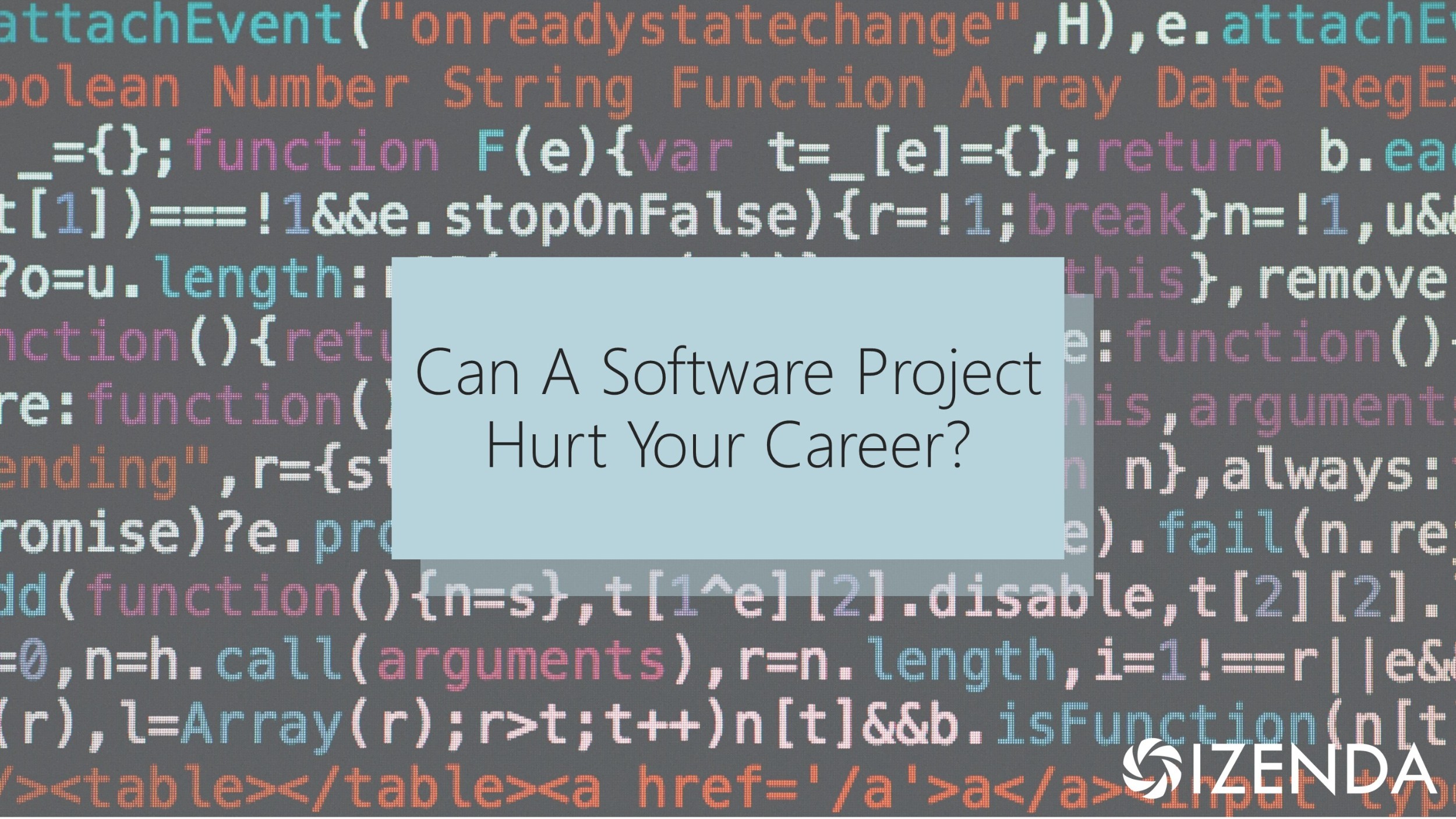 can a software project hurt your career?
